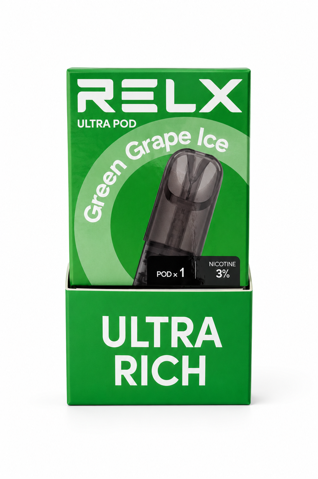 Relx单颗装(Ultra Pod) 青提