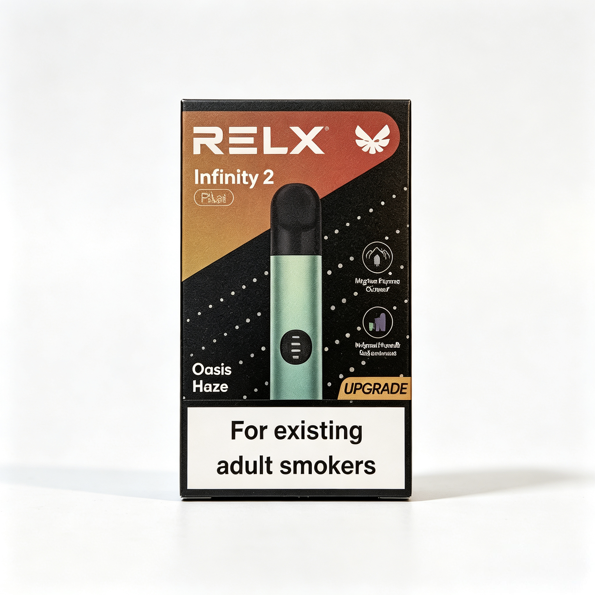 Relx 六代烟杆(plus)渐变绿